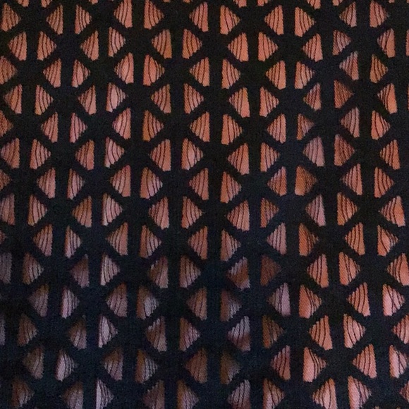 NWT Dressy geometric lace romper - Picture 2 of 5